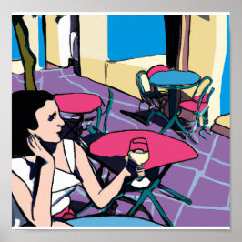 Middag Wijnproeverij Buenos Aires Poster