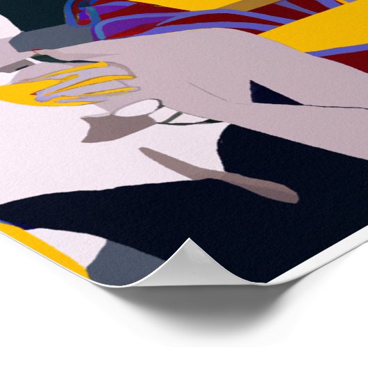 Middag wijnproeverij poster (Hoek)