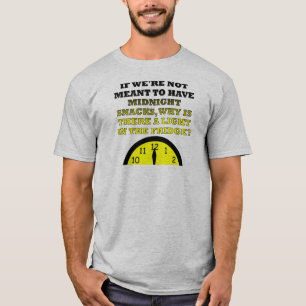 Middageten Koelkast Licht Funny T-Shirt
