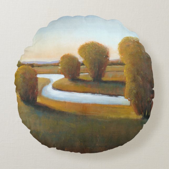 Middaglicht V Rond Kussen (Voorkant)