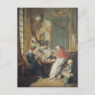 Middagmaaltijden, 1739 briefkaart