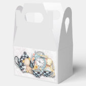 Middagmiddag Baby shower Tea Party Bedankdoosjes (Geopend)