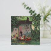 Middagmiddag bij de uitnodiging voor het Comomeer (Staand voorkant)