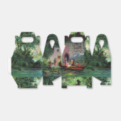 Middagmiddag bij het Comodammeer Bedankdoosjes (Uitgevouwen)