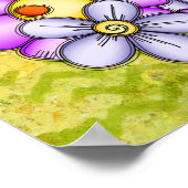 Middagmiddag, lichte, positieve densightventilator poster (Hoek)