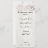 Middagmiddag Tea op Linen Kaart (Achterkant)