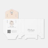 Middagmiddag tijdens de Tea Party Bedankdoosjes (Uitgevouwen)