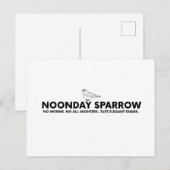 middagmus briefkaart (Voorkant / Achterkant)