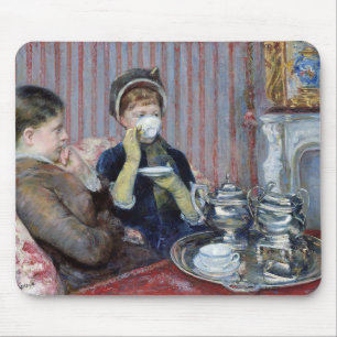Middagthee, Mary Cassatt Muismat
