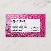 Middel Label - Steamy Pink (Achterkant)