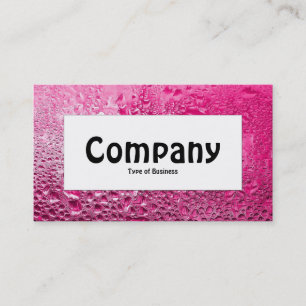 Middel Label - Steamy Pink
