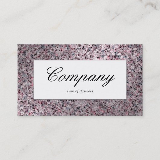 Middel label - Warm Granite (Voorkant)