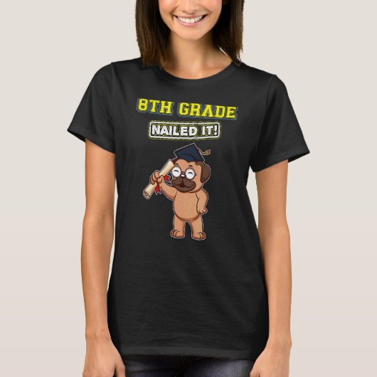 middelbare school 9 t-shirt (Voorkant)