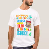 Middelbare school Afstuderen Elementa T-shirt (Voorkant)