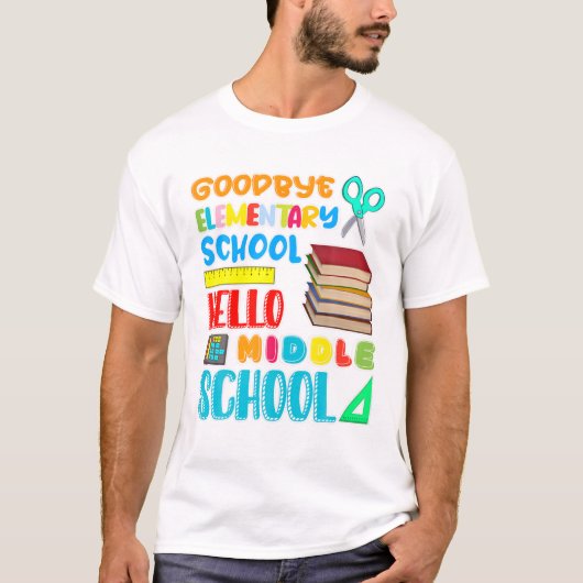 Middelbare school Afstuderen Elementa T-shirt (Voorkant)