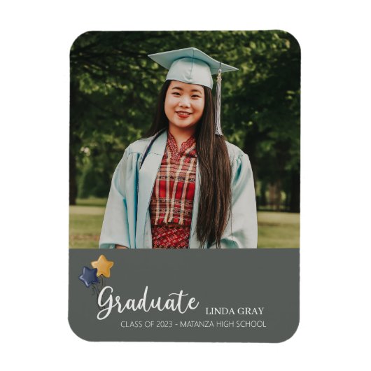 Middelbare school Afstuderen Klasse van 2023 Moder Magneet (Verticaal)