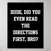 Middelbare School Classroom Decor Slang Poster (Voorkant)