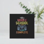 Middelbare School Diploma 2020 Kaart (Staand voorkant)