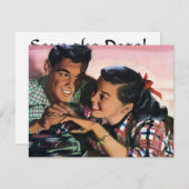  middelbare school liefhebbers van liefje sparen d save the date (Voorkant / Achterkant)