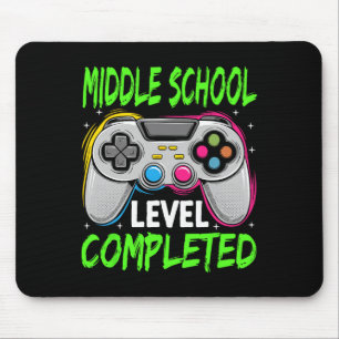 Middelbare school niveau complete gamer Cl van 202 Muismat