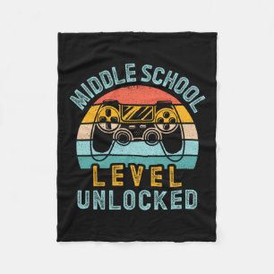 Middelbare School Niveau Ontgrendeld Videospel Ck Fleece Deken
