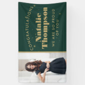 Middelbare school of hogeschool afstuderen Geperso Spandoek (Verticaal)