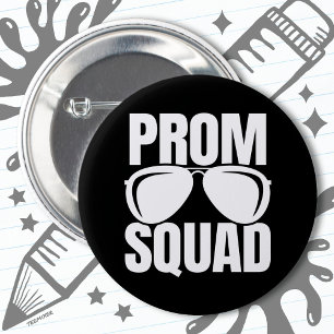 Middelbare School Prom Planning Junior Senior Prom Ronde Button 5,7 Cm