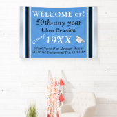 Middelbare school reünie banners, volledig , spandoek (Insitu)