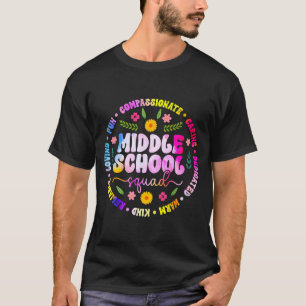 Middelbare school squad middelbare school lerarent t-shirt
