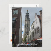 Middelburg Lange Jan Holland Briefkaart (Voorkant / Achterkant)