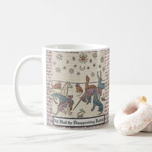 Middeleeuwen Koffiemok (Met donut)