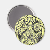 Middeleeuwen Magneet (Voorkant / Achterkant)