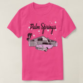  Middeleeuwen Palm Springs California 1950 T-shirt (Design voorkant)