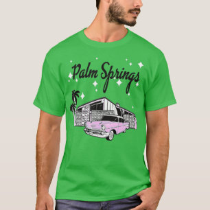  Middeleeuwen Palm Springs California 1950 T-shirt