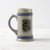 Middeleeuwen Stein Bierpul (Links)