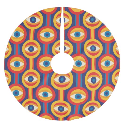 Middeleeuws: abstract geometrisch. kerstboom rok (Voorkant)