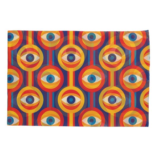 Middeleeuws: abstract geometrisch. kussensloop (Achterkant)