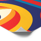 Middeleeuws: abstract geometrisch. poster (Hoek)