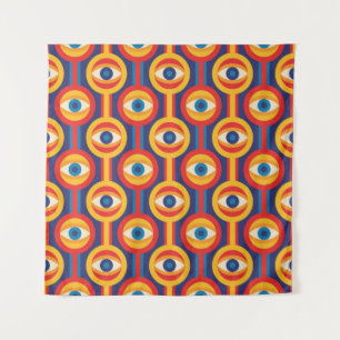 Middeleeuws: abstract geometrisch. wandkleed