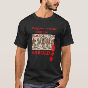 Middeleeuws Bayeux Tapestry Quirky Historisch T-shirt