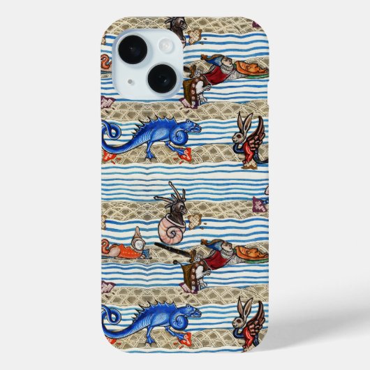 MIDDELEEUWS BESTIARIUM, ZEE MONSTERS FANTASIEDIERE Case-Mate iPhone CASE (Achterkant)