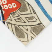 MIDDELEEUWS BESTIARIUM, ZEE MONSTERS FANTASIEDIERE FLEECE DEKEN (Hoek)