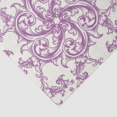 middeleeuws bloemenpatroon tissuepapier (Detail)