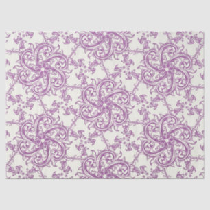 middeleeuws bloemenpatroon tissuepapier