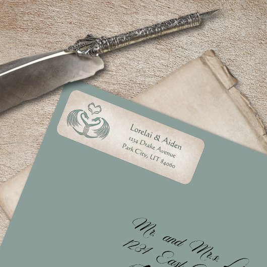 Middeleeuws Drakenadres Etiket