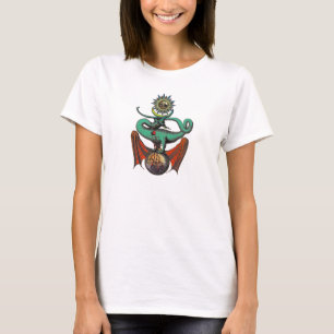 Middeleeuws Drakensymbool T-shirt