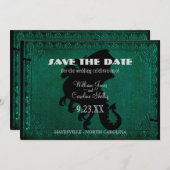 Middeleeuws Drakenzwaard Save the Date (Voorkant / Achterkant)