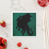 Middeleeuws Drakenzwaard  Servetten (Insitu)