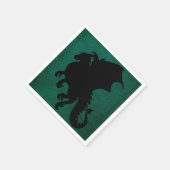 Middeleeuws Drakenzwaard  Servetten (Hoek)