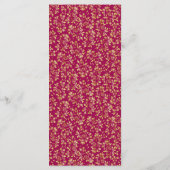 middeleeuws goud menu (Achterkant)